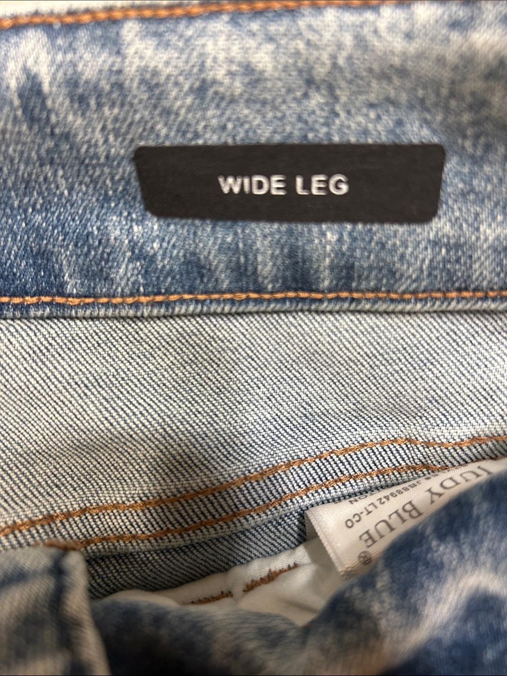 NWOT Judy Blue Light Blue High-Rise 26 Wide Leg Jeans - Picture 5 of 6